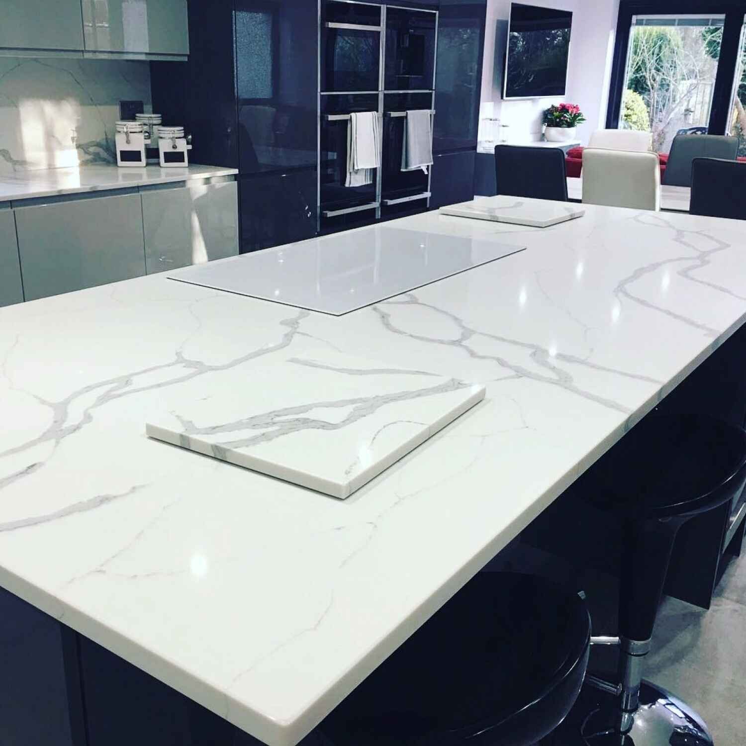 Premium Quality Carrara Kitchen Worktops